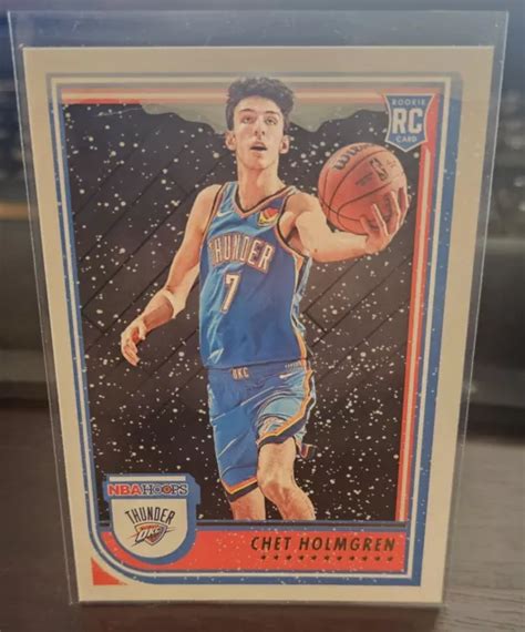 Panini Inverno Nba Hoops Chet Holmgren Rc Okc Thunder Eur