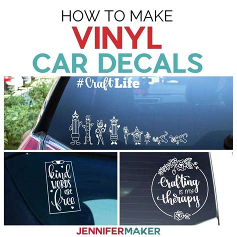 Vinyl Car Decals Quick And Easy To Make Your Own Car Decals Vinyl Car Decals Vinyl Window