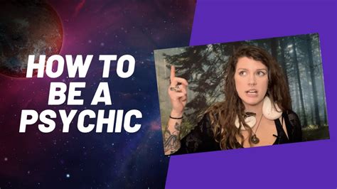 How To Be A Psychic Tapping Into Your Spiritual Ts Youtube