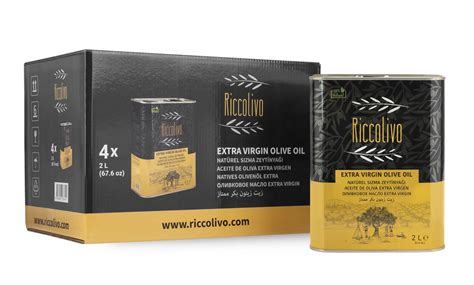 Riccolivo Premium Extra Virgin Olive Oil 2L Tin