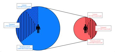 Figure Sex Gap In Moderate Vigorous Physical Activity Mvpa In Chile