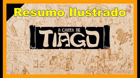 Novo Testamento Tiago Resumo Ilustrado Biblia Evangelho Gospel