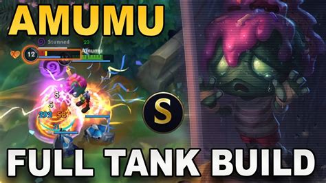 FULL TANK BUILD IS BETTER THAN AP BUILD Amumu Jungle YouTube