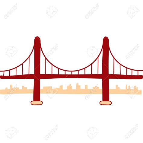 free clipart golden gate bridge 10 free Cliparts | Download images on ...