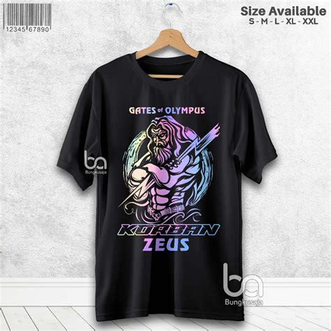 Jual Kaos Pragmatic Play Korban Zeus Gates Of Olympus Hologram Rainbow