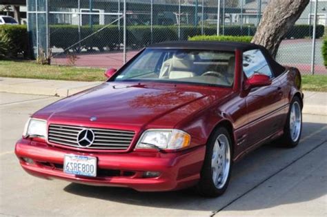 Purchase Used 2001 Mercedes 500sl Convertible Roadster 5l Fuel