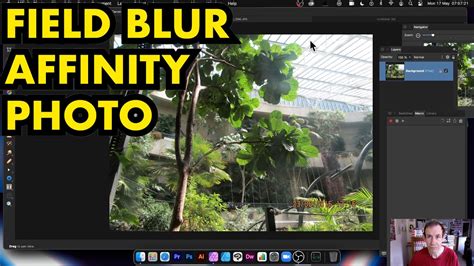 Field Blur Filter In Affinity Photo Tutorial Graphicxtras Youtube