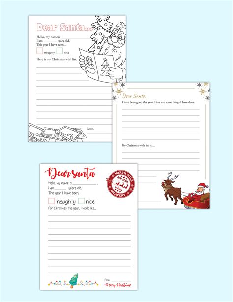 Christmas Letter Templates