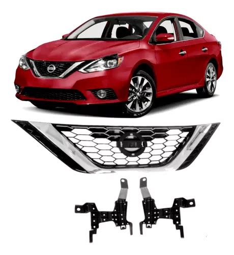 2016 2017 2018 Nissan Sentra Parrilla Coraza Cromada Nueva