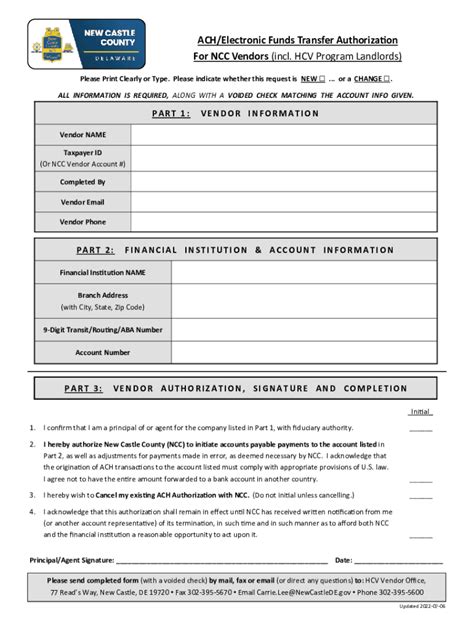 Fillable Online Ach Authorization Formsach Transfers How Ach Transactions Work