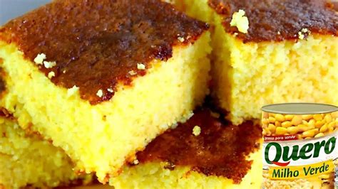 Bolo De Milho De Latinha Simples E Fofinho Fa A Agora Para O Caf Da