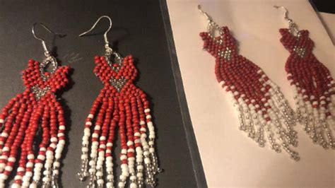 Mmiw Red Dress Beading Pattern Etsy