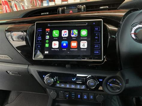 Car Gps Toyota Integration Toyota Hilux Retrofit Apple