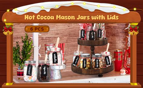 Amazon Sunnychicc Sets Hot Chocolate Jars For Hot Chocolate Bar