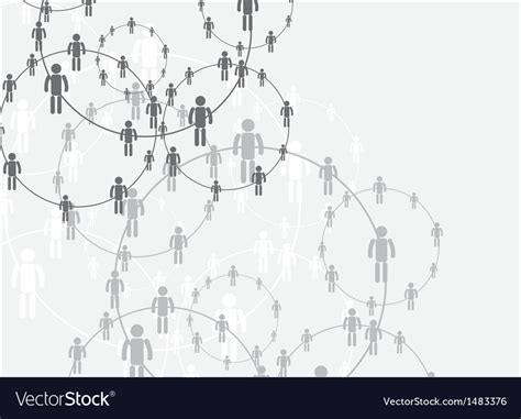 Human connection Royalty Free Vector Image - VectorStock