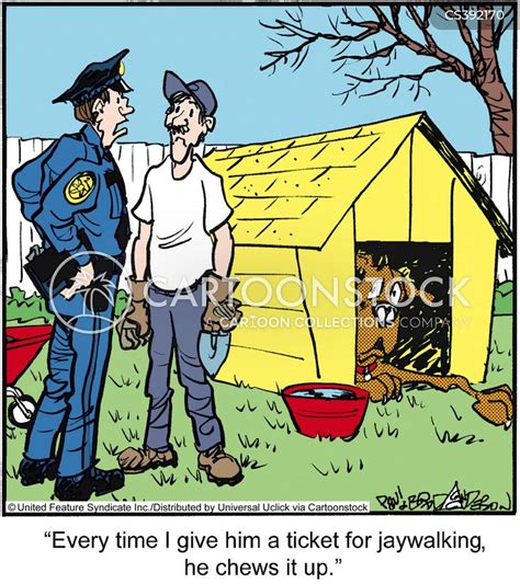 Jaywalking Cartoons And Comics Funny Pictures From Cartoonstock