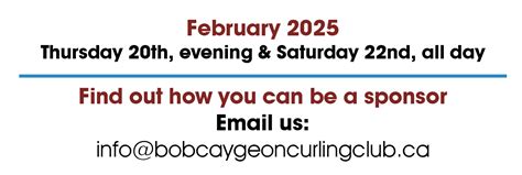 Bobcaygeon Curling Club And Recreational Facility Bobcaygeon Cares