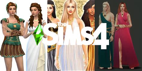 Sims 4 Goddess Hair Cc