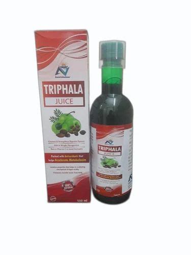 Triphala Digestive System Juice 500 Ml Packaging Type Box At Rs 325