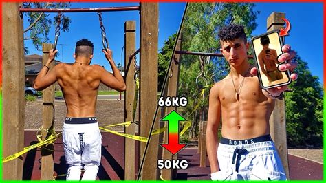 My 1 Year Body Transformation Calisthenics Skinny To Ripped Home