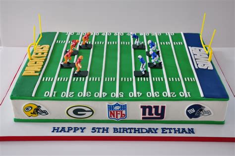 Football Field Cake