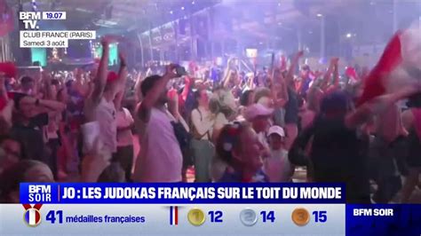 JO de Paris les supporters exultent au Club France après la médaille