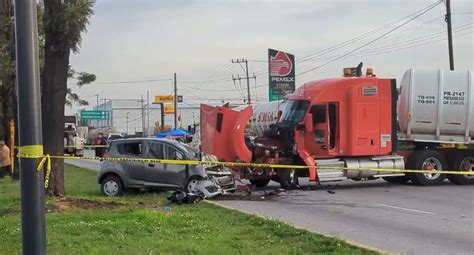 Choque Entre Auto Y Pipa En El Bulevar 18 De Noviembre Deja Un Muerto