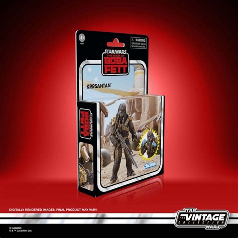 Star Wars The Vintage Collection Krrsantan Figurine Deluxe De