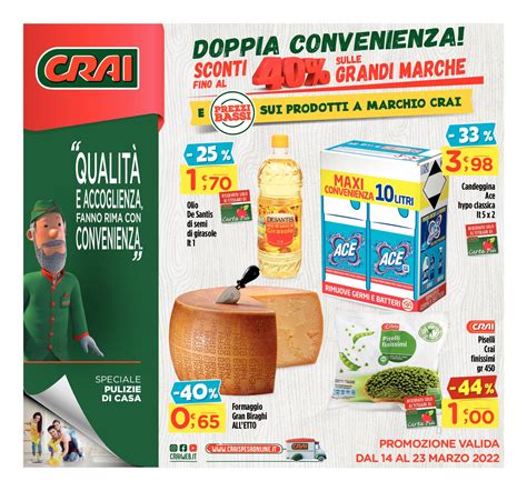 Calaméo Volantino Crai Regina Supermercati dal 14 al 23 marzo