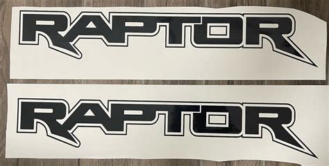 Ford Raptor Bedside Decals Gen 2 And Gen 3 Etsy