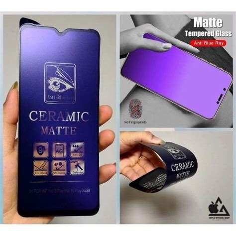 Promo Anti Gores Layar Ceramic Matte Infinix Hot Anti Blue Ray