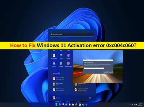 Como Corrigir O Erro De Ativação Do Windows 11 0xc004c060 Passos Techs And Gizmos