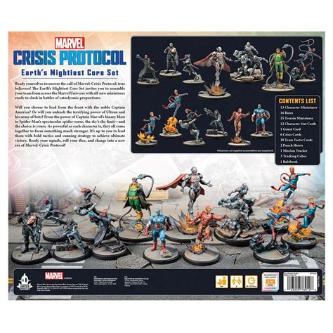 Marvel Crisis Protocol Earth S Mightiest Core Set The Relentless