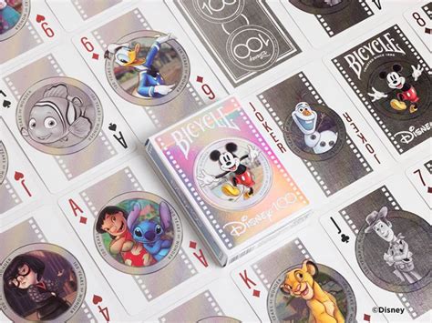 Bicycle Disney 100 Anniversary Playing Cards Butterfly Magic Store