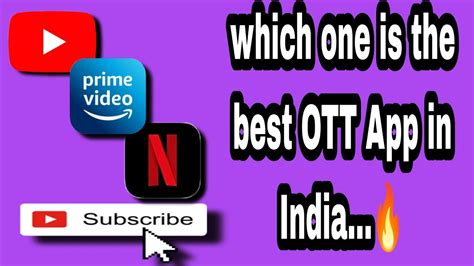 Which One Is The Best Ott App In India🔥subscribe Youtube Comment