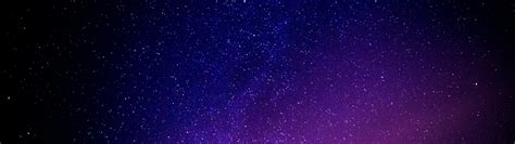 Purple Starry Sky Wallpaper