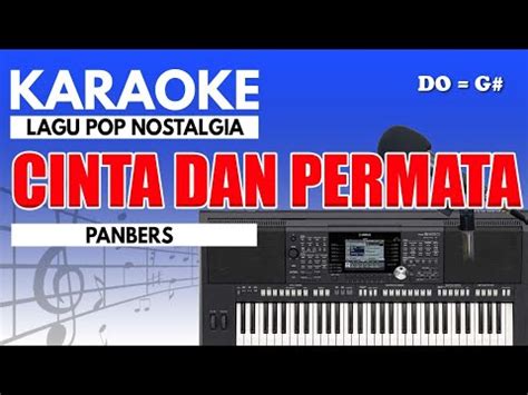 Karaoke Cinta Dan Permata Panbers YouTube