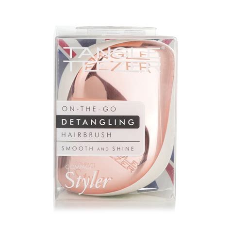 Tangle Teezer 英國專利護髮梳 便攜式順髮梳 Ivory Rose Gold 1pc Strawberrynet Hk 草莓網