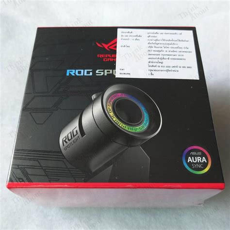 Rog Spotlight Usb ไฟโลโก้ Rog รองรับ Asus Aura Sync Rgb Led Shopee