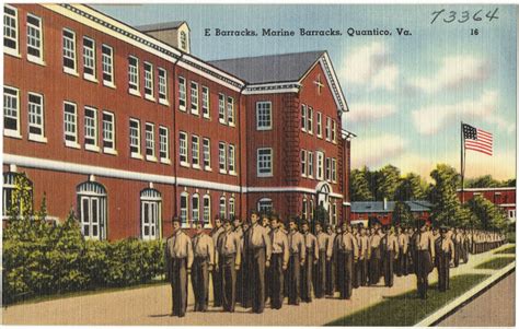 E Barracks Marine Barracks Quantico Va Digital Commonwealth