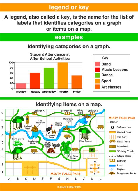 legend  maths dictionary  kids quick reference  jenny eather