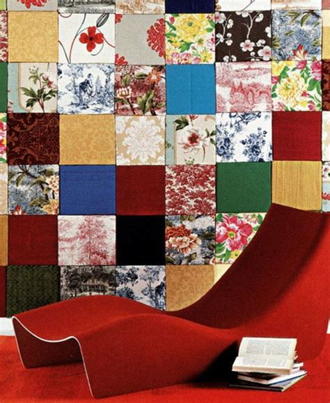35 great ideas for patchwork wall decoration | Avso