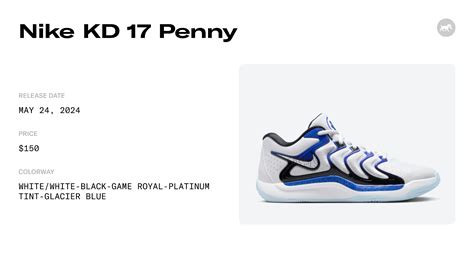 Nike Kd 17 Penny Fj9487 100 Raffles And Where To Buy