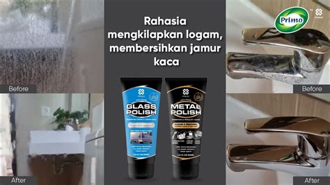 Rahasia Mengkilapkan Logam Membersihkan Jamur Kaca PRIMO Metal Polish