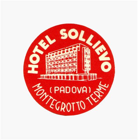Vintage Poster Hotel Sollievo Galerie 1 2 3