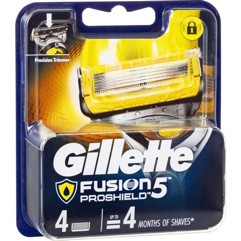 Gillette Fusion Proshield Refill Blades Pack Woolworths