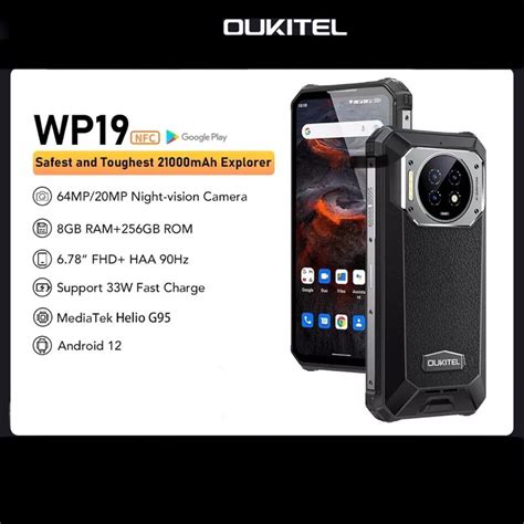 Jual Oukitel Wp Rugged Ip Ip K Gb Gb Mah Helio G