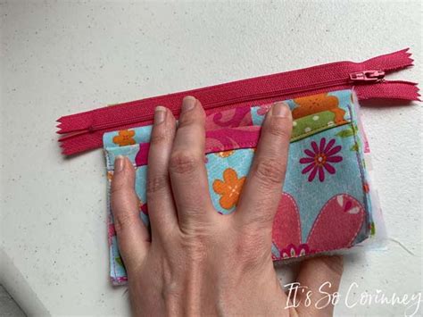 Zippered Coin Purse Sewing Tutorial Its So Corinney