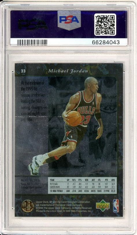 Mint Psa Upper Deck Sp Michael Jordan