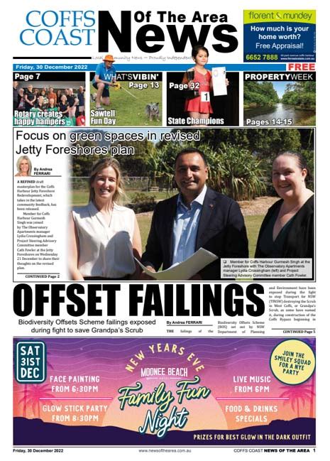 Coffs Coast News Of The Area 30 December 2022 News Of The Area